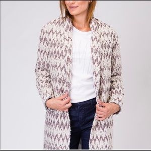Iro tweed cocoon coat